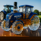 Carafe à whisky – Édition Tracteur bleu