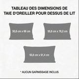 Housse de Coussin Matelassée - Libellule Magique