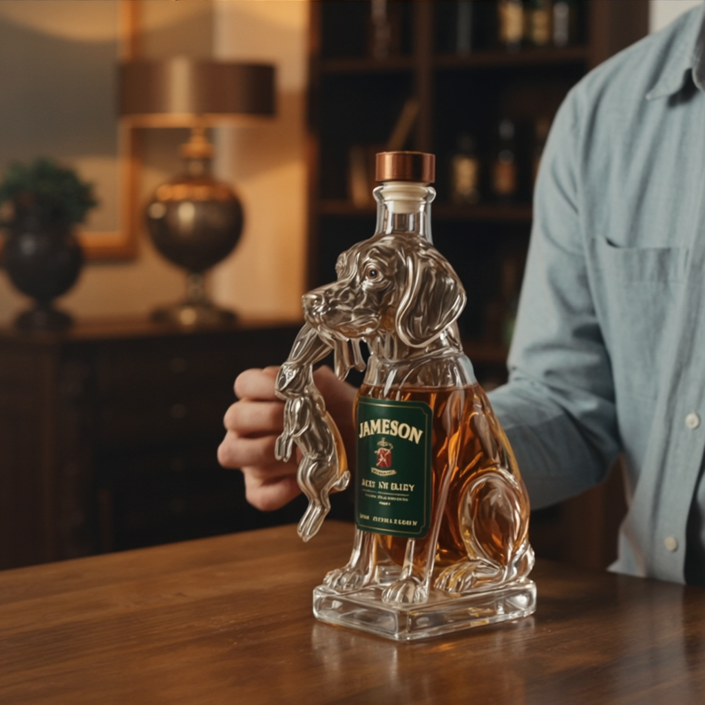 Carafe à whisky – Édition Compagnon canin