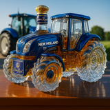 Carafe à whisky – Édition Tracteur bleu